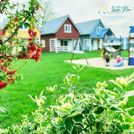 بيت خشبي Lato Na Wyspie