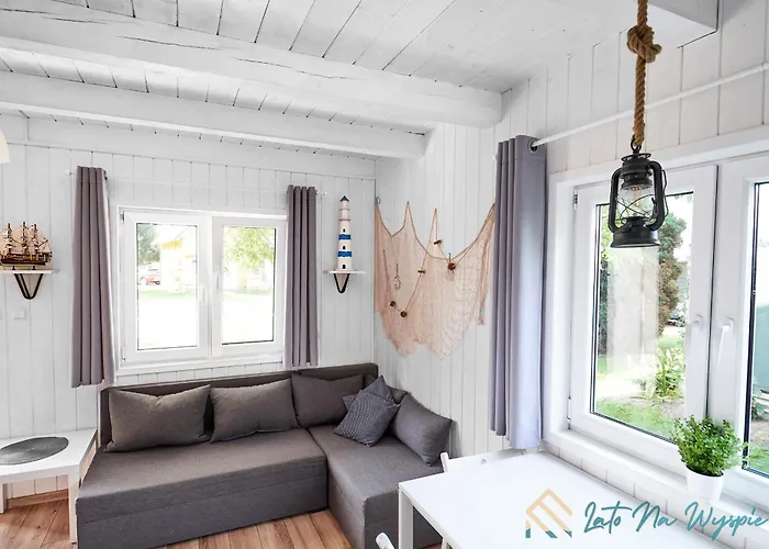 بيت خشبي Lato Na Wyspie