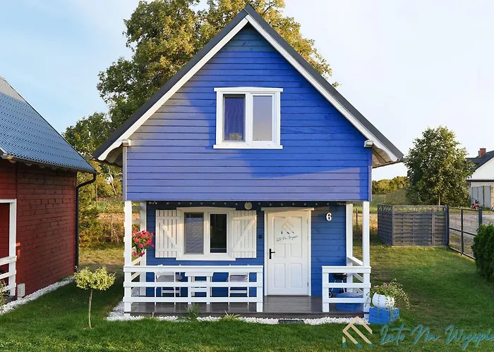 Lato Na Wyspie Деревянный коттедж Гданьск